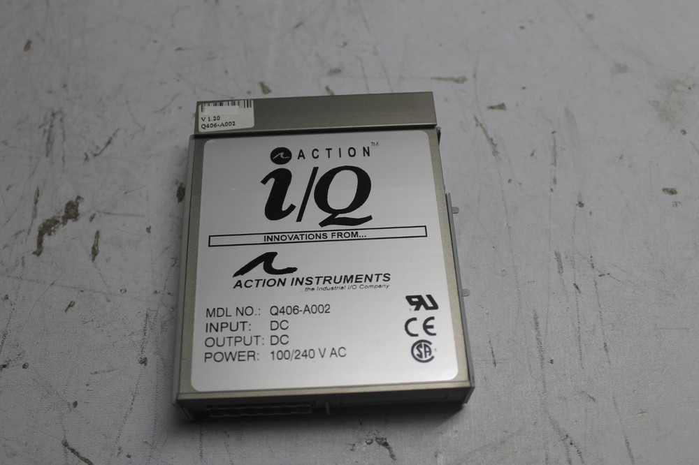 Action Instruments Q406-A002 Isolator Dc Input Module Action I/Q