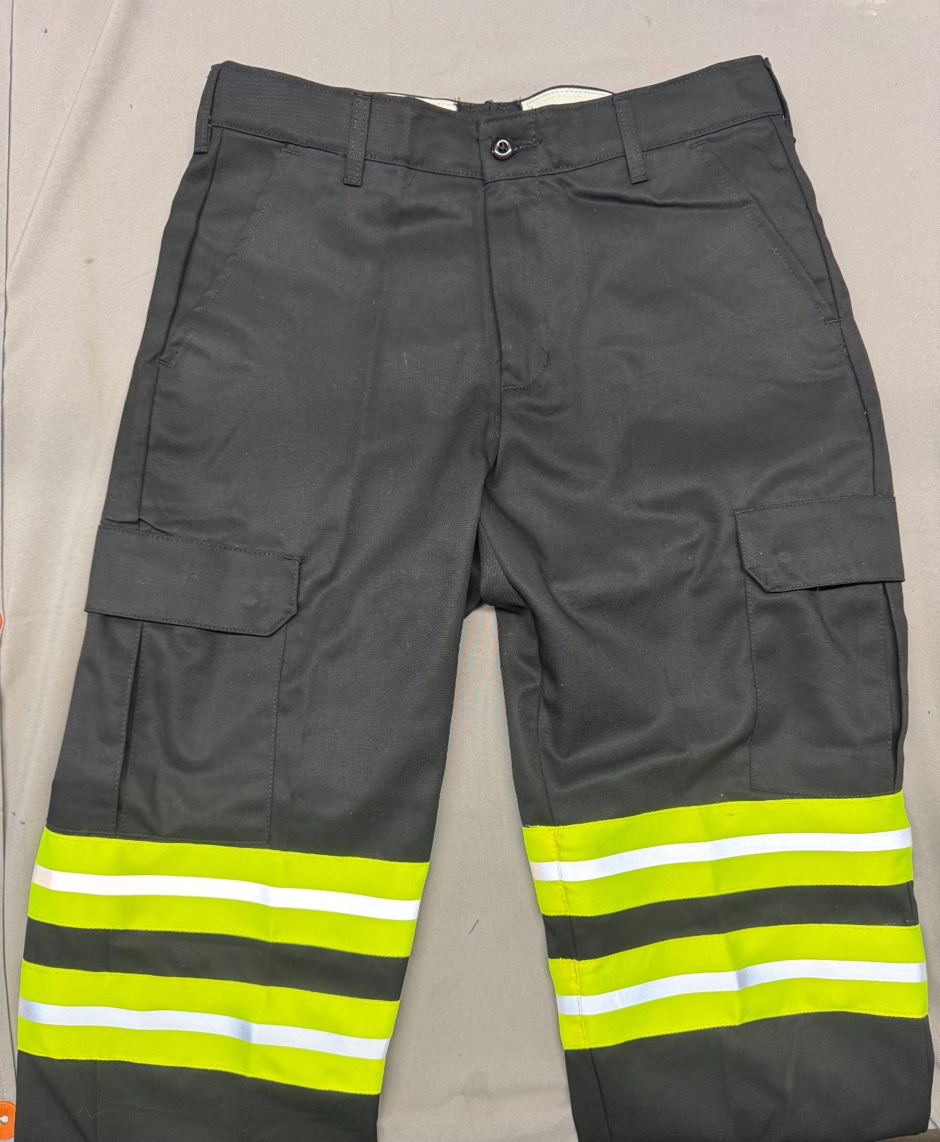 Red Kap Cargo Pants Enhanced Visibility (yellow stripes)