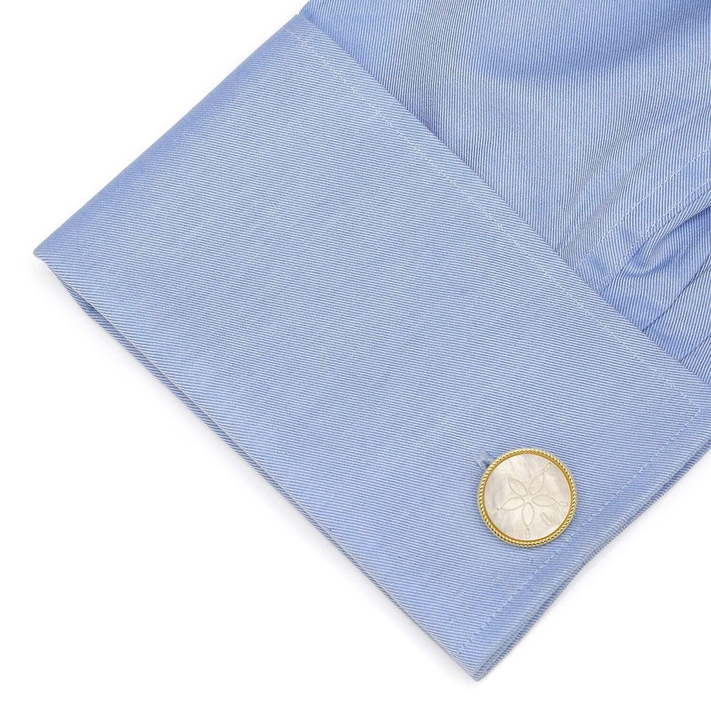 Sand Dollar Cufflinks