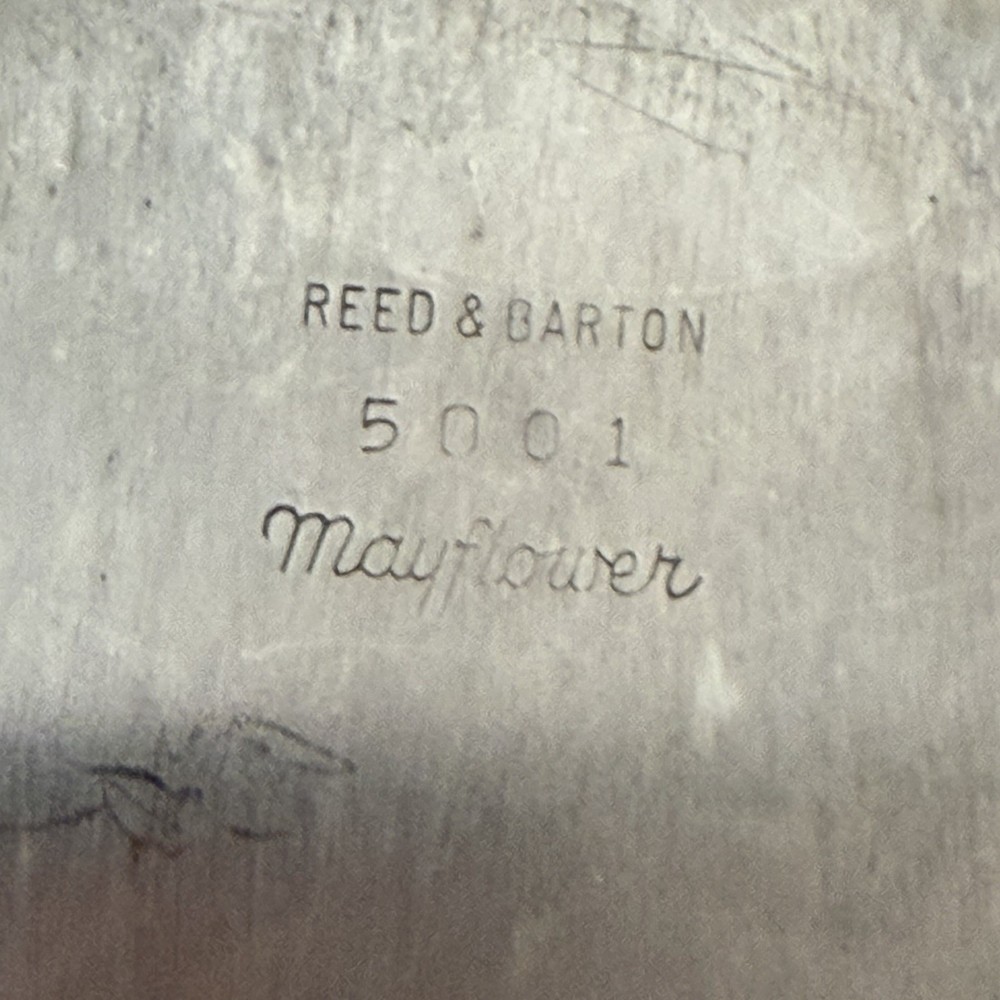 Reed & Barton 5001 Oval Silverplated Covered Serving Dish - Vegetable Dish