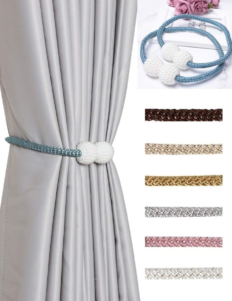 Magnetic Curtain Tieback - 4 Pack