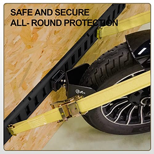 for E-Track System |E Track Motorcycle Wheel chocks 4 Pack E-Track Wheel Chock