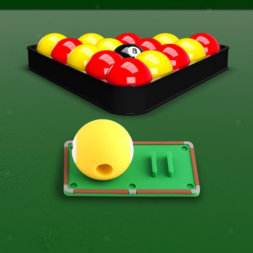 Billiard Stroke Practice Tool - Pool Cue Training Device for Beginners Players