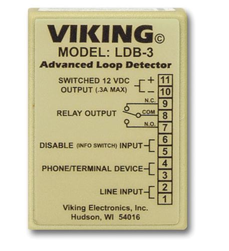 Viking Electronics VK-LDB-3 Loop & Ring Detector Board Visual Indicator Trigger