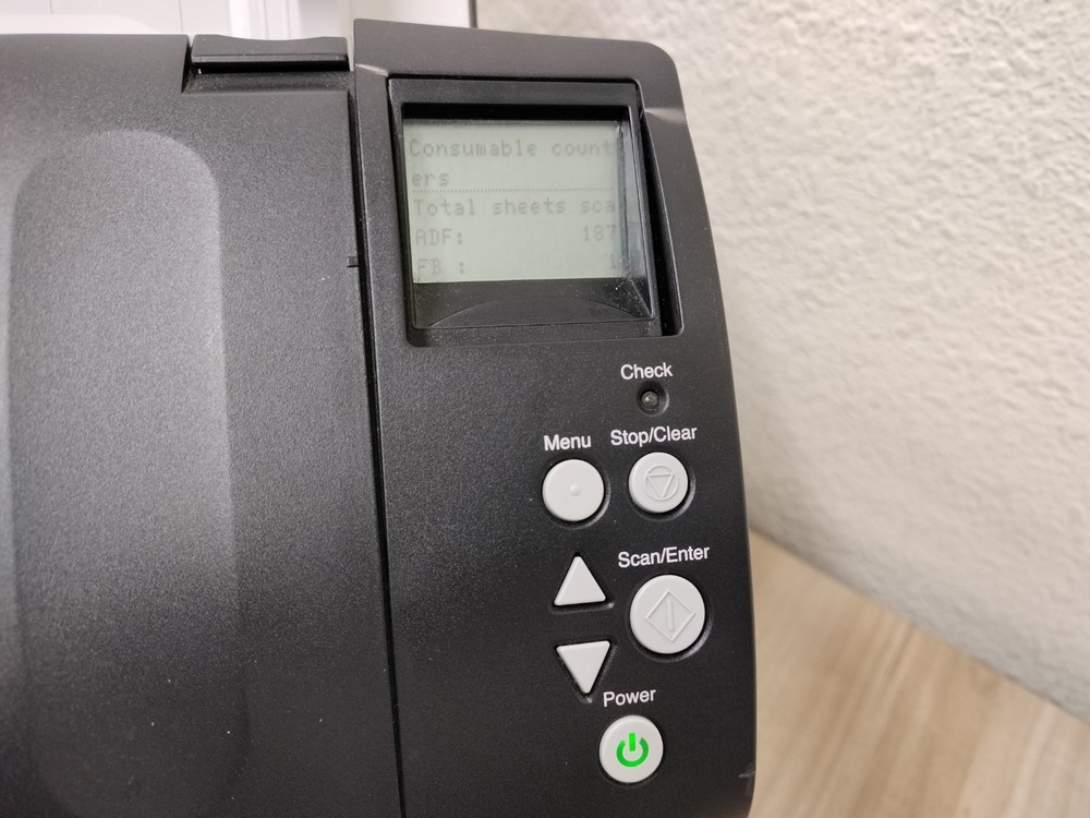 Fujitsu fi-7260 Color Duplex Document Flatbed Sheetfed Scanner