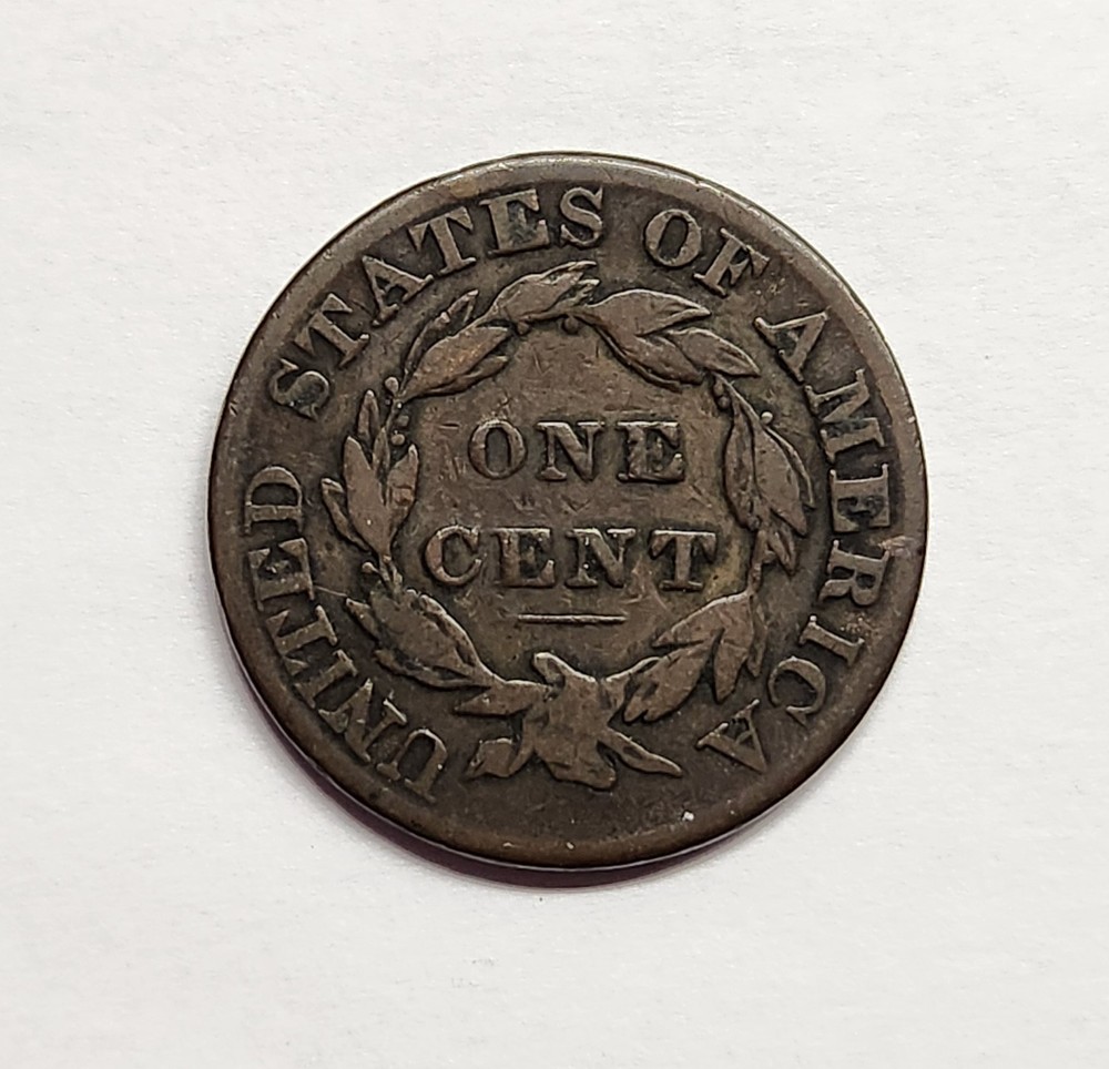 1829 Large Cent – Nice Original Medium Brown VG/F