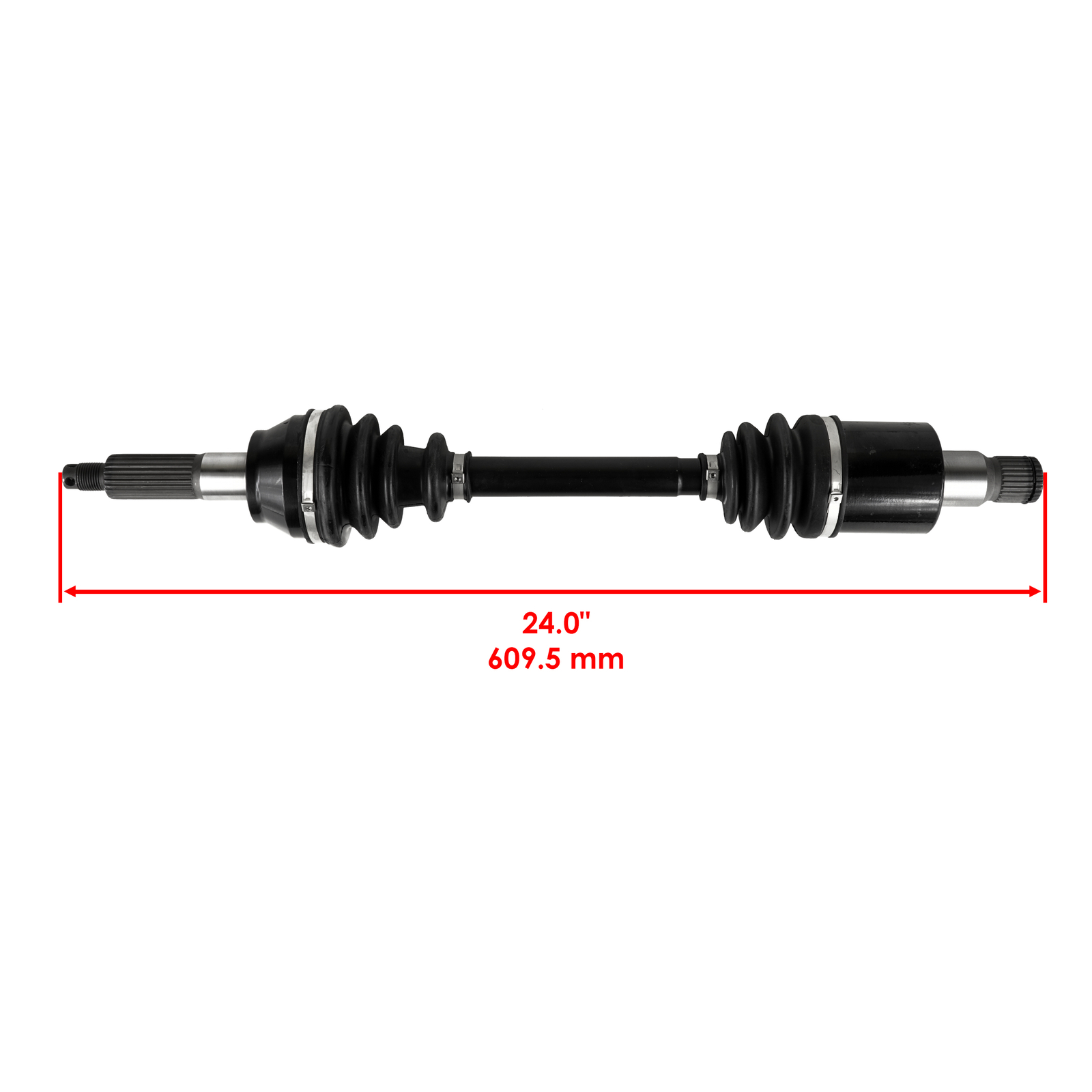 Front Rear Left Right Complete CV Joint Axles for Polaris RZR 800 EFI 2008-2013
