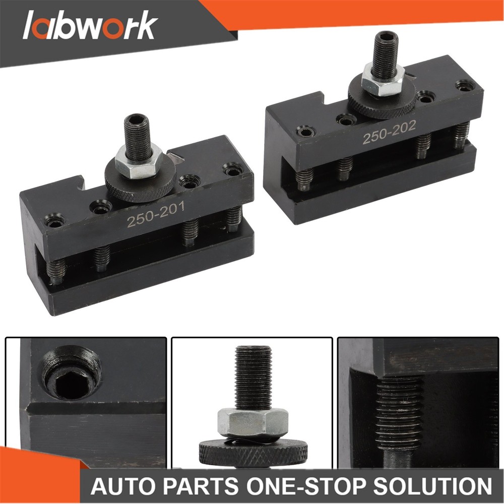 Labwork BXA Tool Post Set 250-200 Complete Quick Change System for Lathes