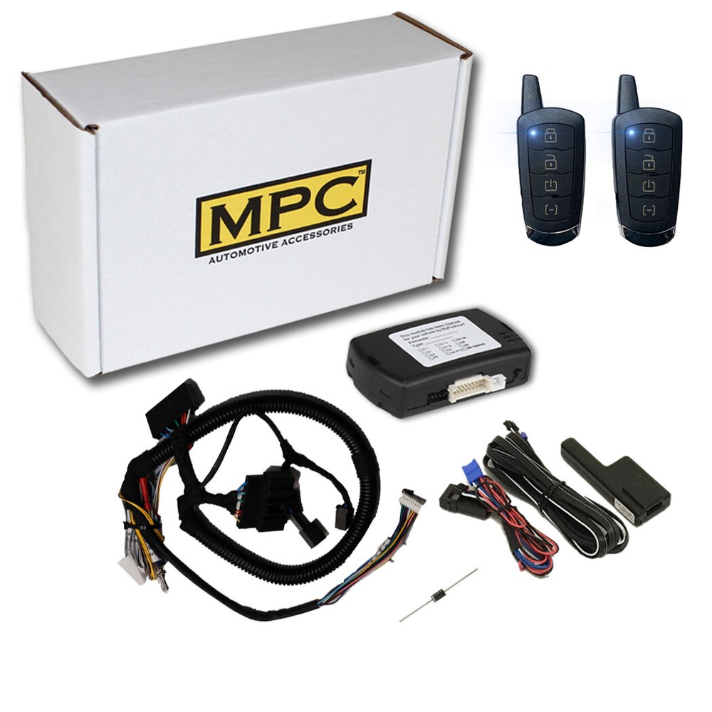 4-Button Extended Range Remote Start Kit For 2008-2012 Ford Taurus - T-Harness