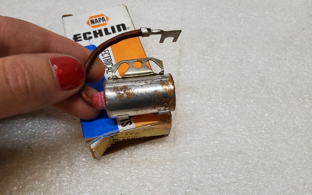 NOS Ignition Condenser RR176 Napa Echlin