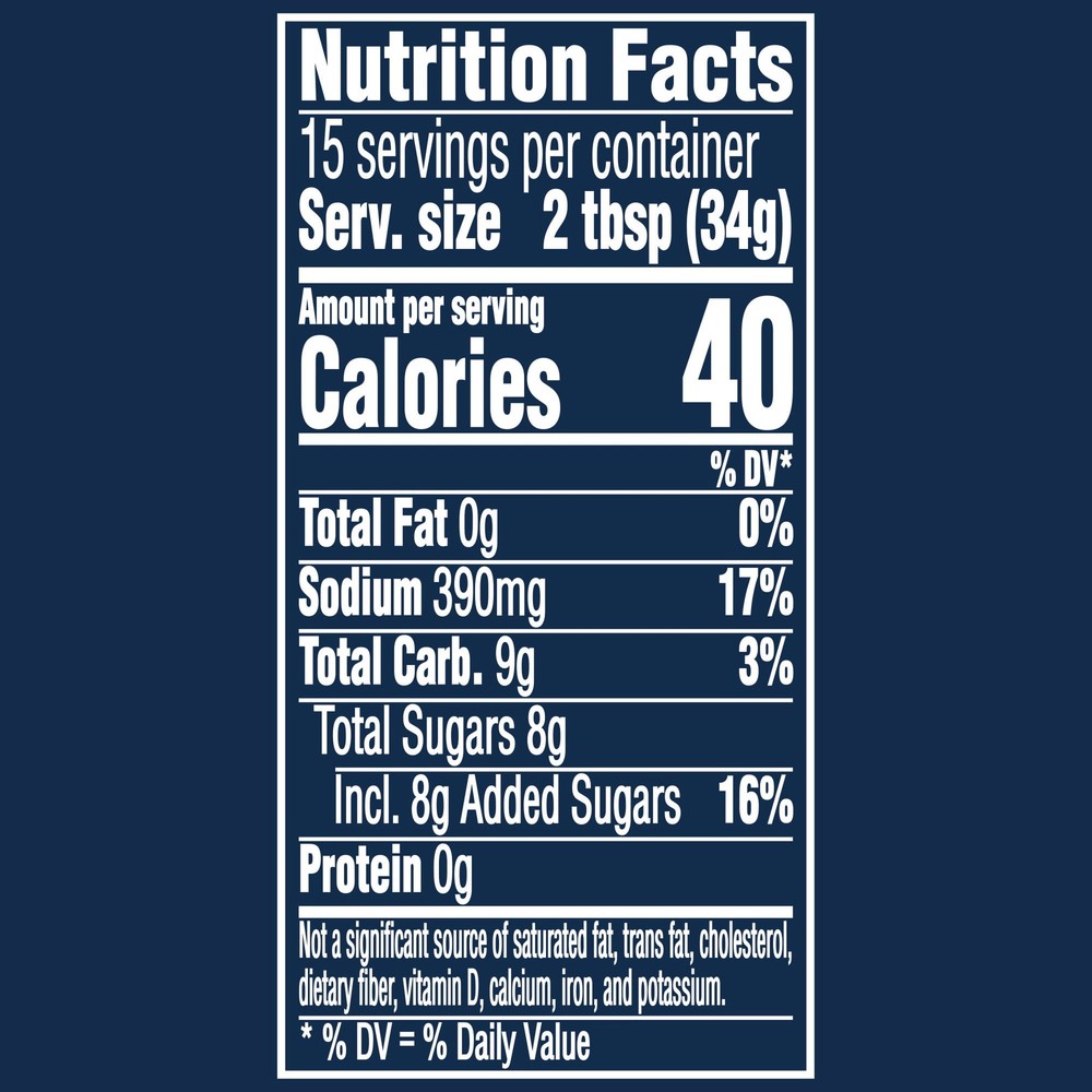 Open Pit Original Barbecue Sauce, Blue Label 18oz (2 Pack)