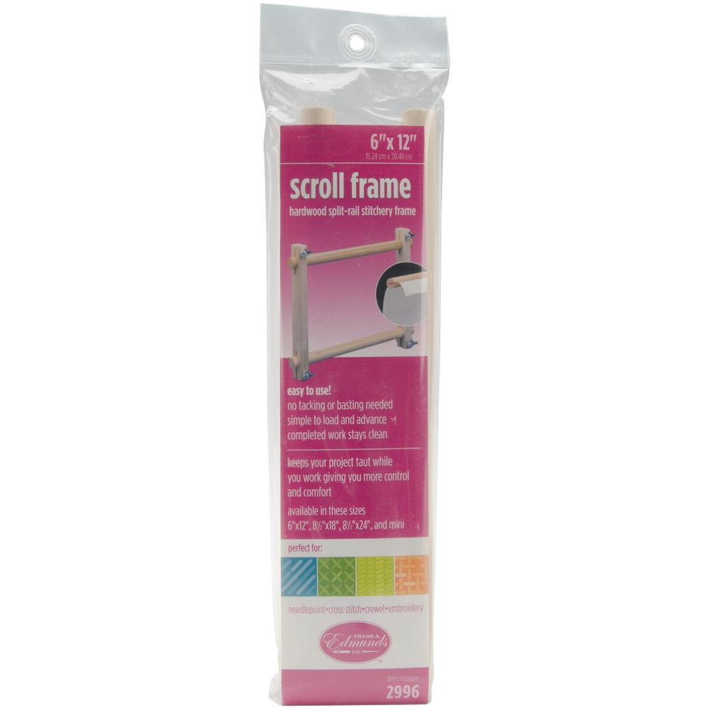 Edmunds 2996 Split Rail Scroll Frame 6"X12" -