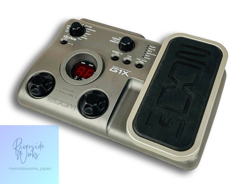 ZOOM G1X Guitar Effects Processor - Multi-Effects with Expression