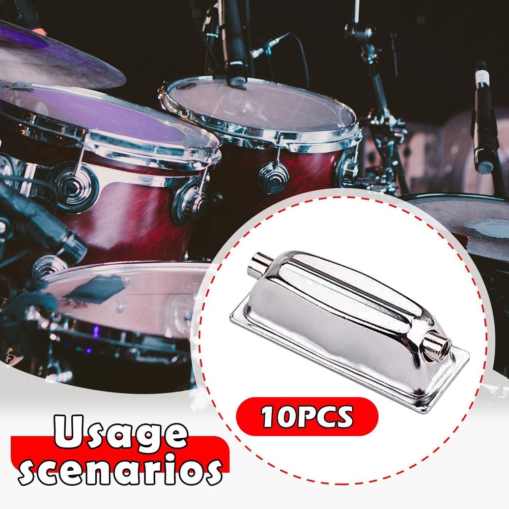 10x Snare Drum Lugs Double End Replacement