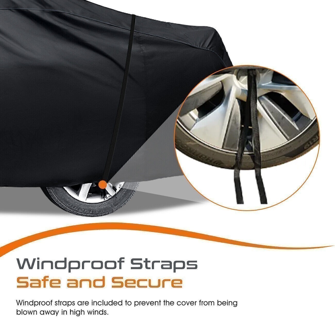 Outdoor Car Cover All Weather Protection for CHEVY CORVETTE C4 C3 C5 C6 C7 US