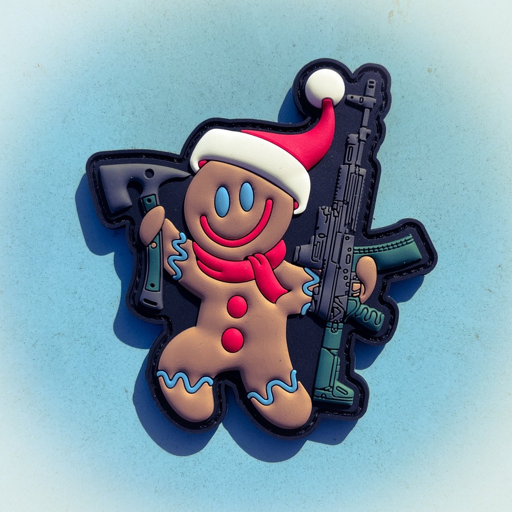 Patriot Patch Co. - Tactical Gingerbread Man - Patch