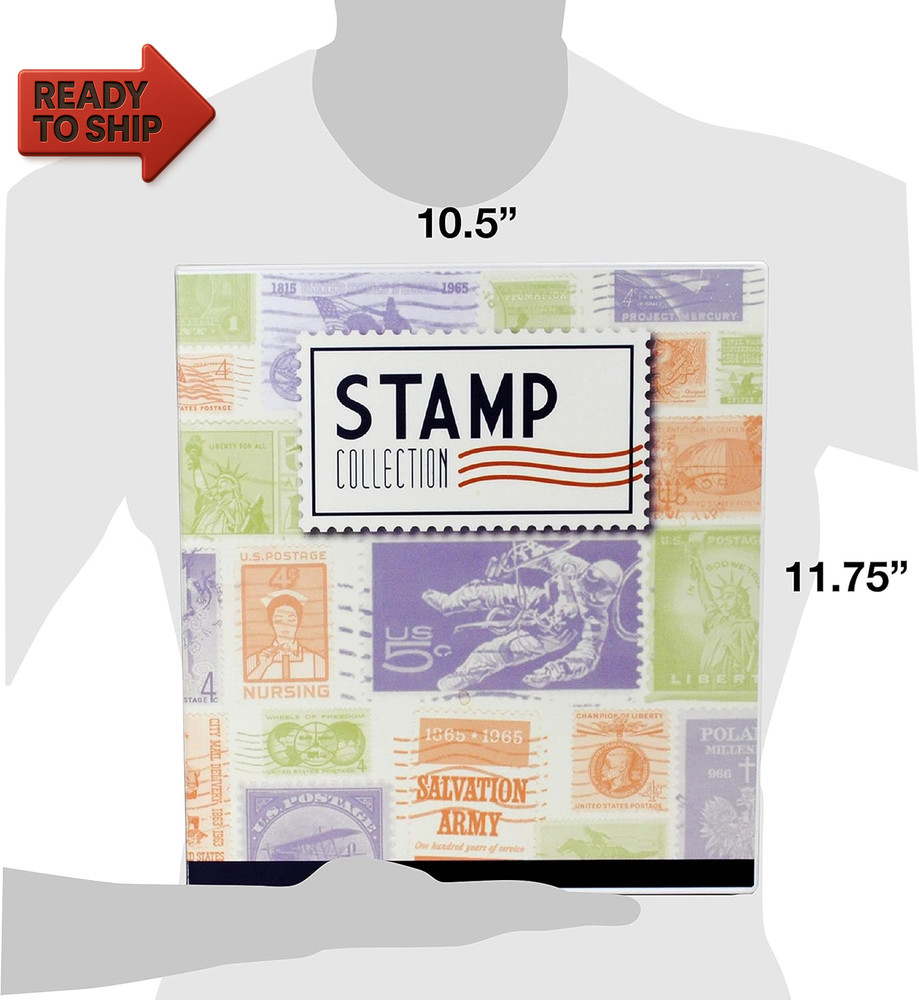 Unikeep Stamp Collection Binder Kit