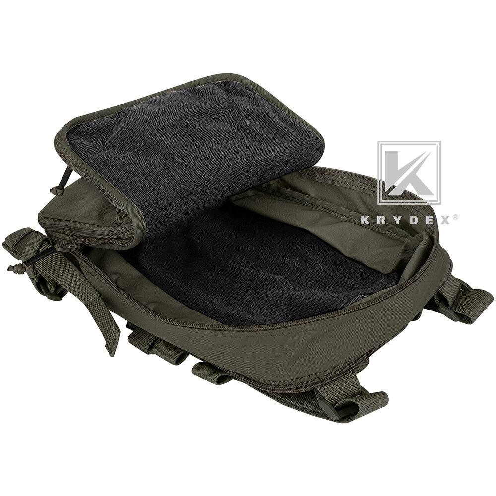 KRYDEX D3 Flatpack Tactical Expandable Backpack 23L MOLLE Travel Expanded Pack
