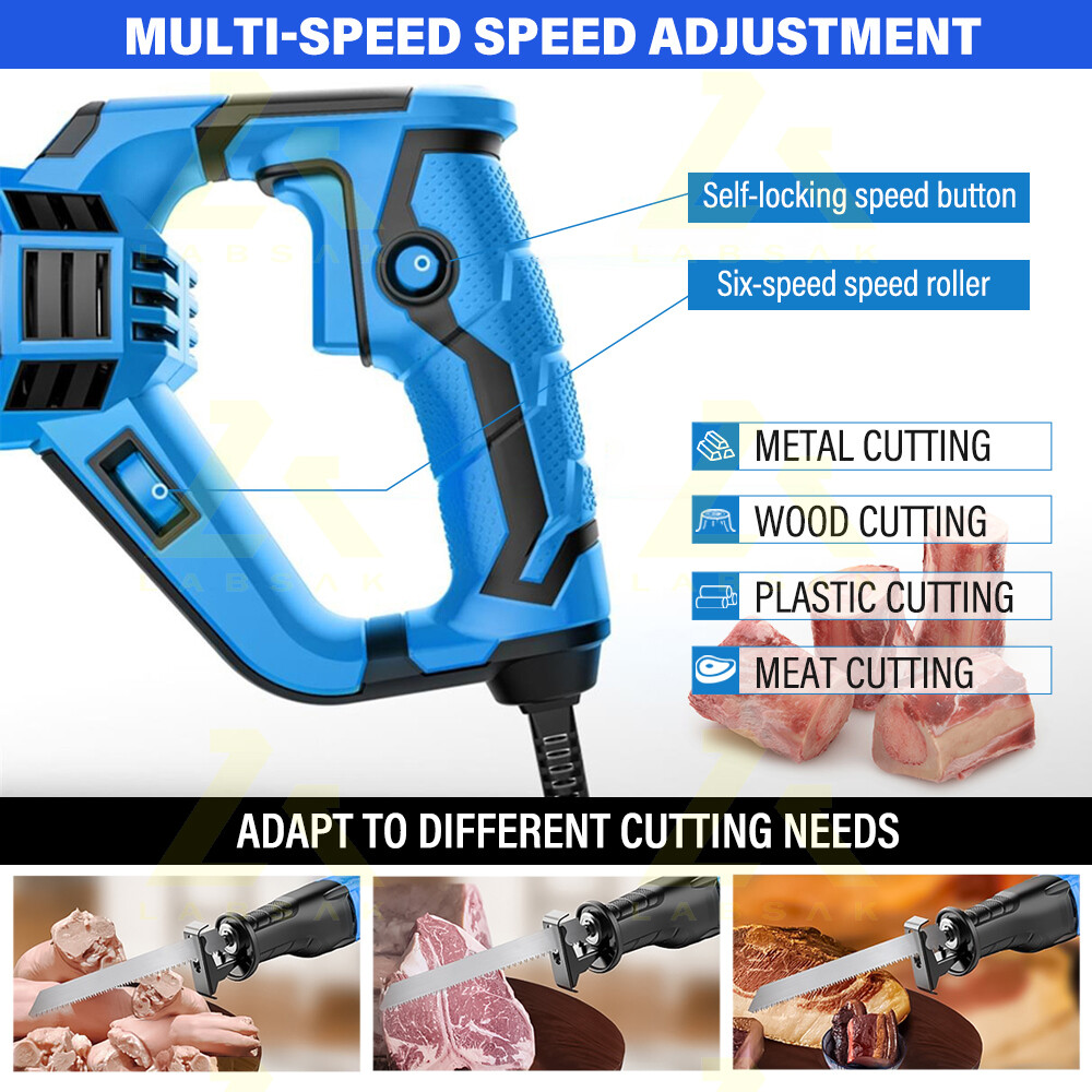 1200W Electric Handheld Bone Saw Frozen Meat Meat Bone Wood Cutting Machine