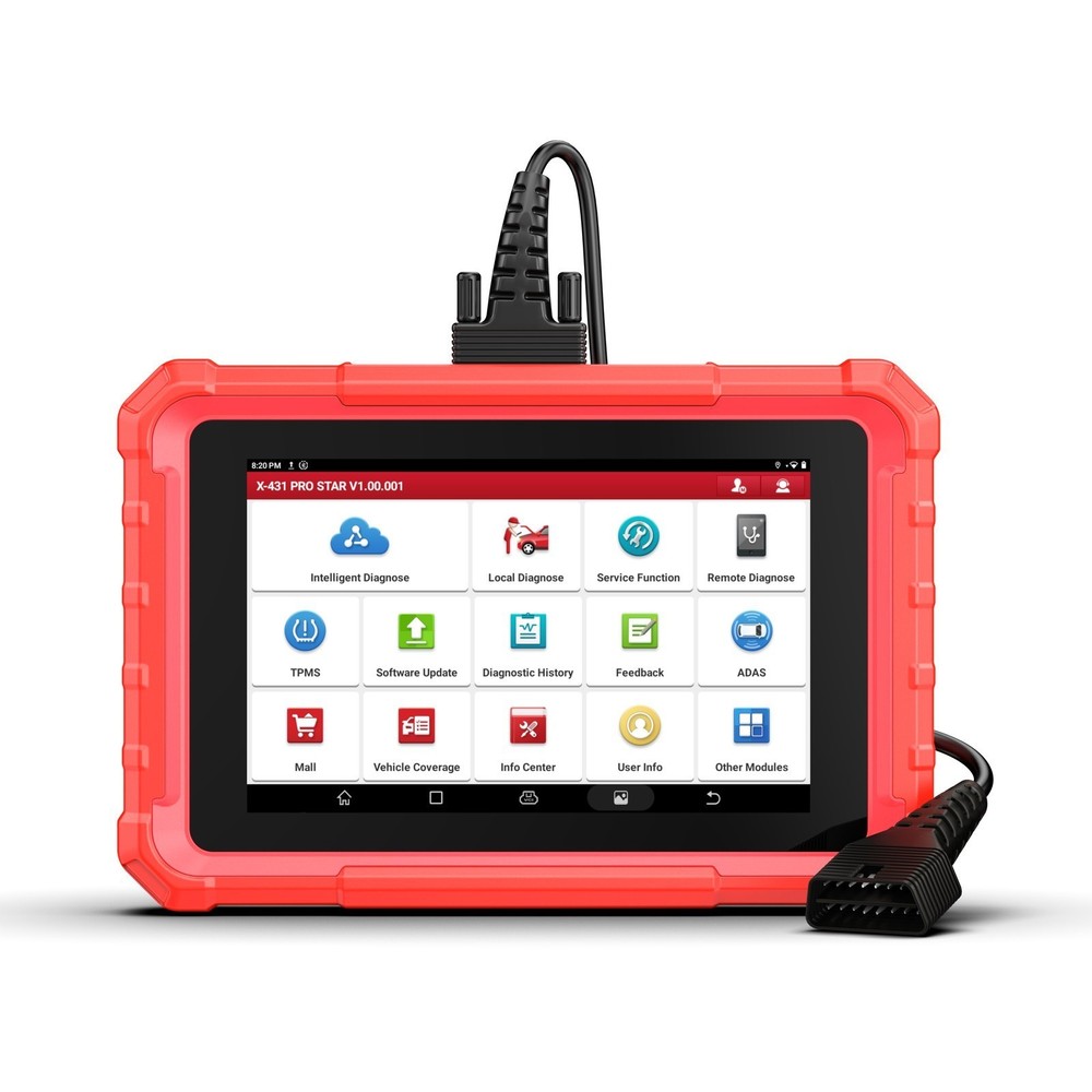 LAUNCH X431 PRO STAR& TPMS Tool Bidirectional Diagnostic OBD2 Scanner ECU Coding