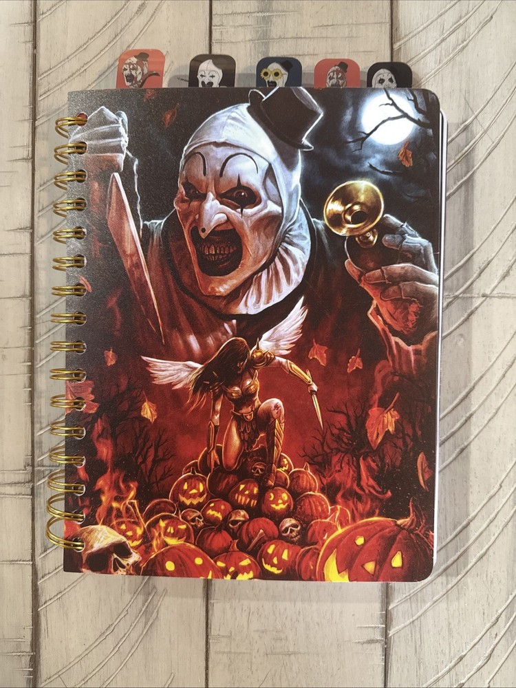 Terrifier Journal With Tabs