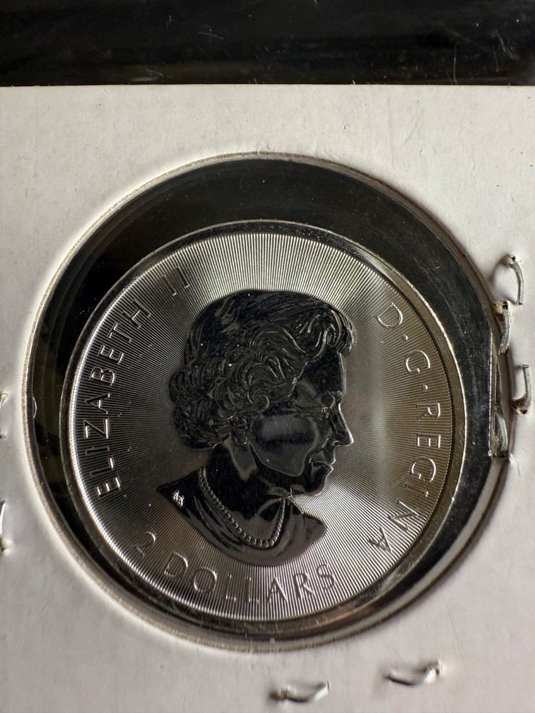 2019 CANADA $2 SILVER POLAR BEAR  Mirror like!!