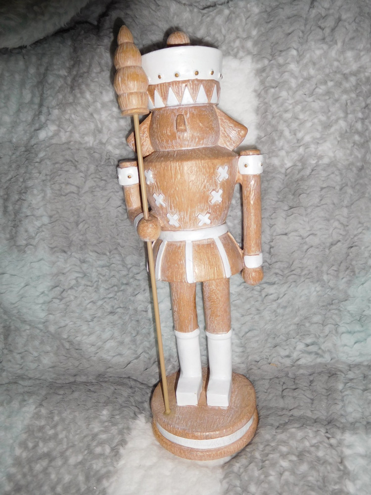 GINGERBREAD NUTCRACKER Statues -- by Home Reflections