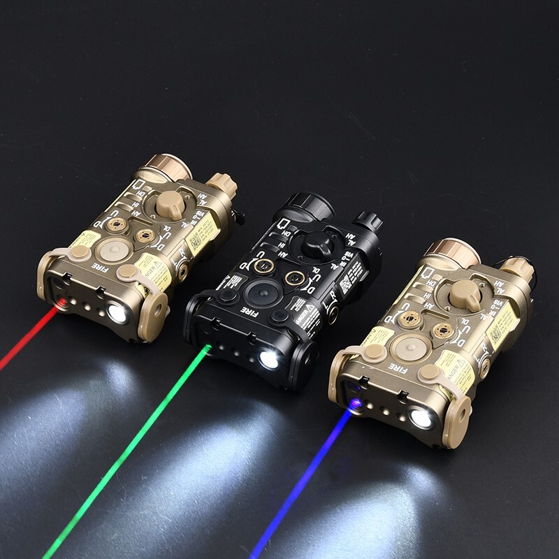 WADSN Tactical Metal NGAL Red Green Dot Laser Sight IR Ray Hunting Weapon Laser