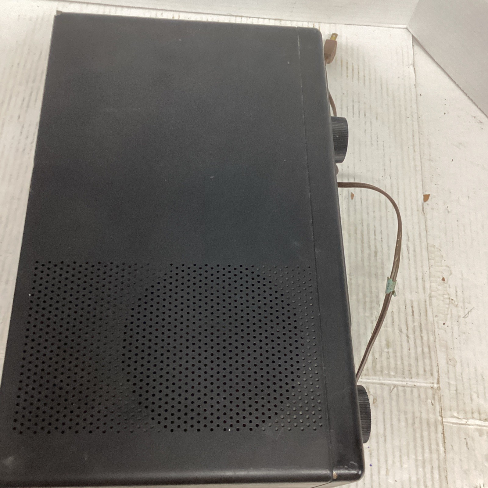 Vintage Hallicrafters S-38 HAM Radio Shortwave 4-band Receiver Works See Descrip