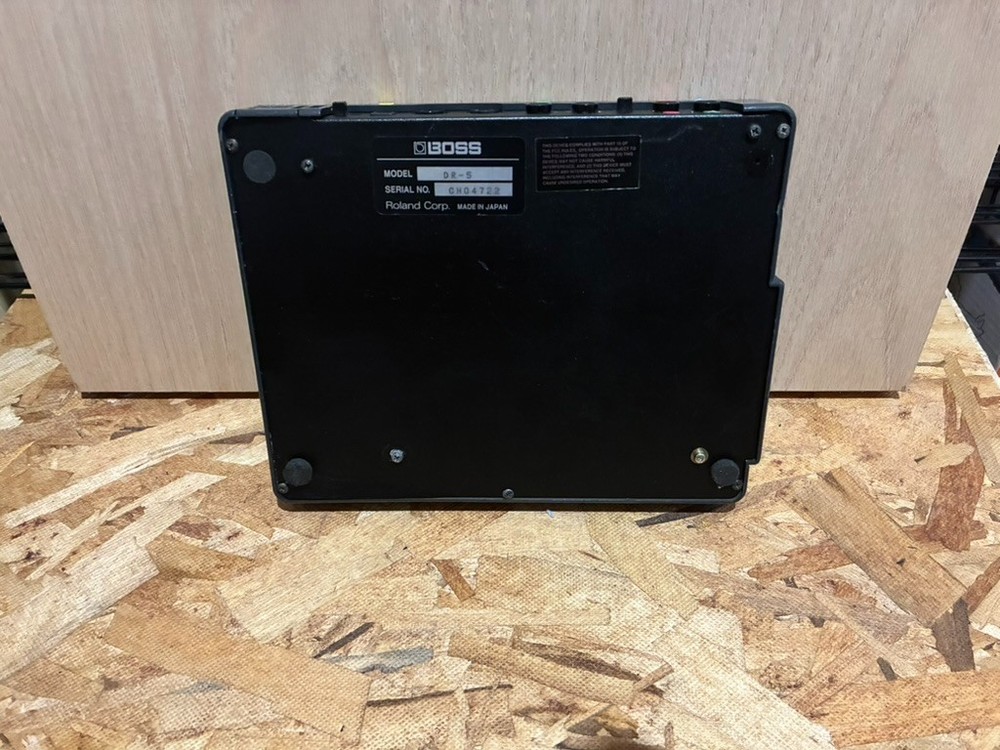 BOSS DR-5 Dr. Rhythm Section Drum Machine Sequencer no AC adapter