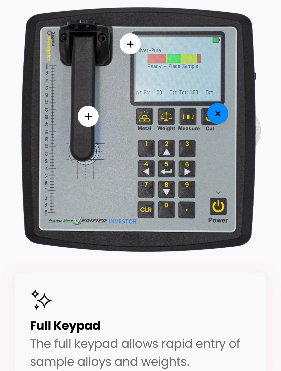 IN STOCK New Sigma Metalytics Investor Precious Metal Verifier SM3012 3 Wands