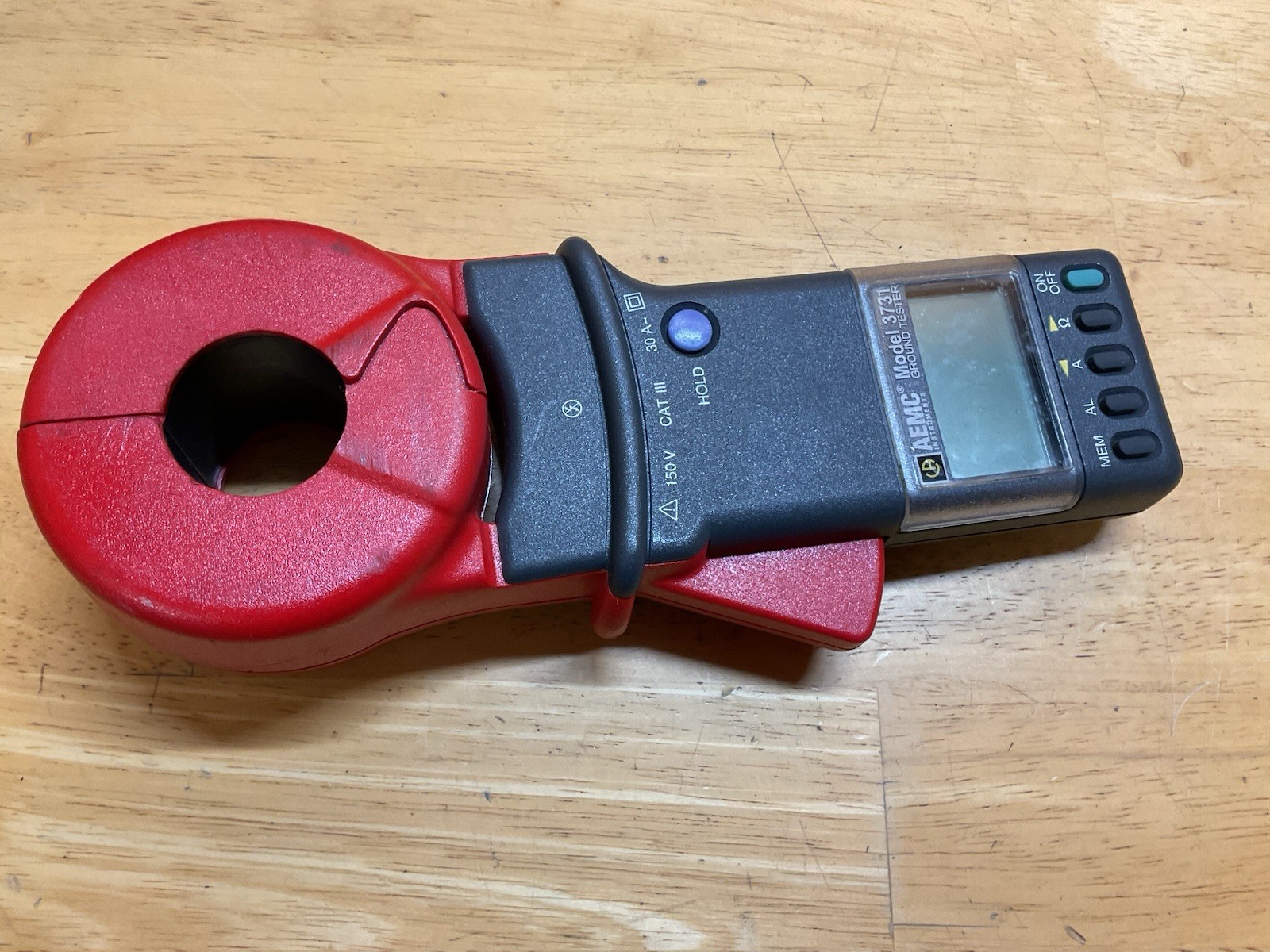 AEMC 3731 Clamp-On Ground Resistance Tester