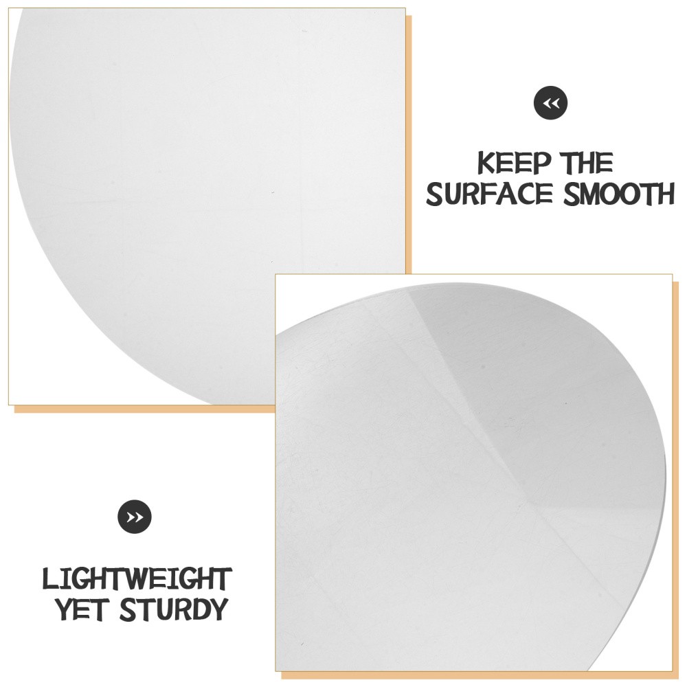 Transparent Acrylic Clock Face: 30 Cm Round Panel Dial - Modern Wall Decoration