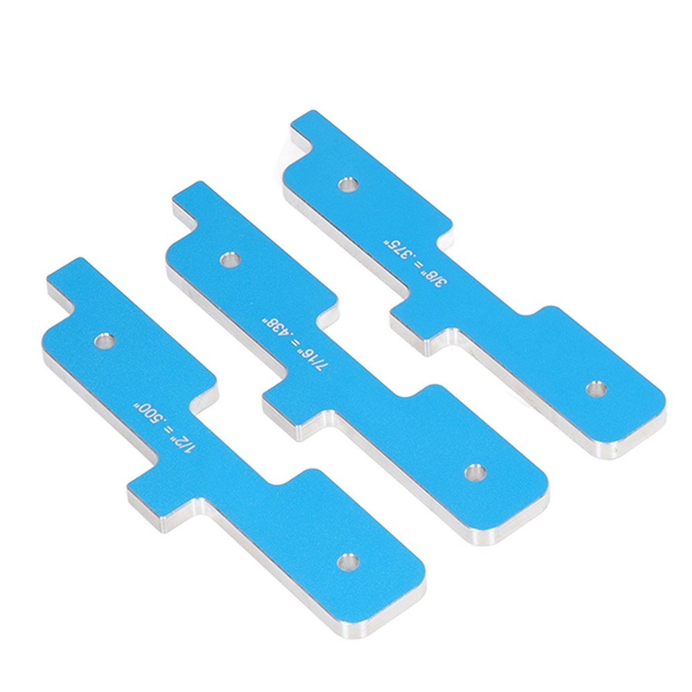 7Pcs Router Table Setup Bar Set Up Block Tool Kit For Cutting Milling