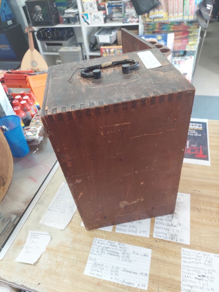 E. Leitz Wetzlar Brass Microscope In Box