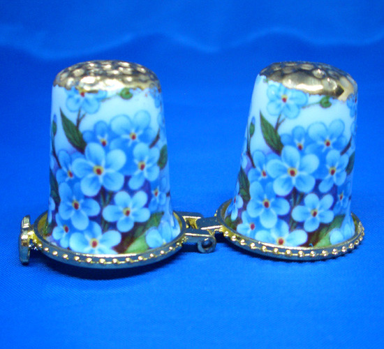 Birchcroft Needle Case -- Forget Me Not
