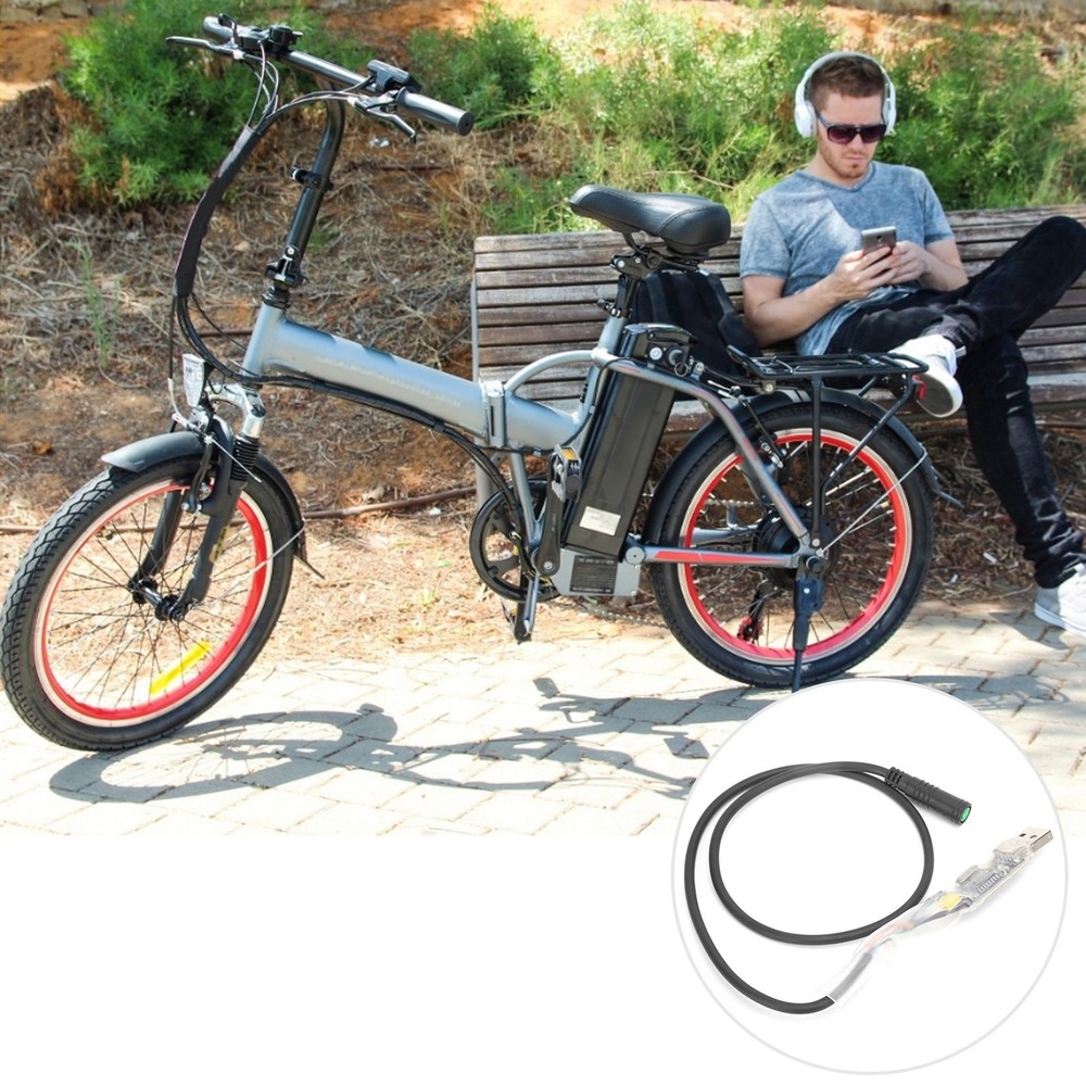 USB Programming Cable For Electric Bike Motor Change Parameters Easily For PAS