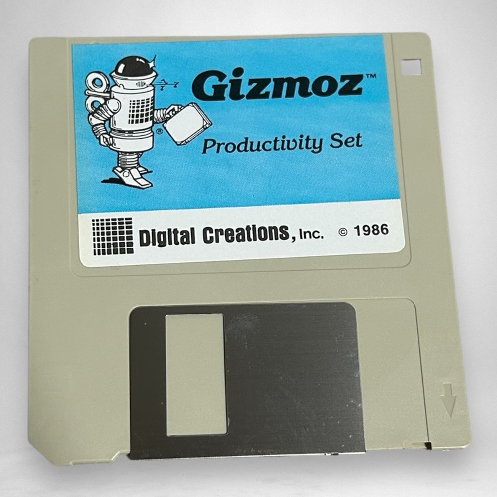 Gizmoz Productivity Set Commodore Amiga Floppy Software