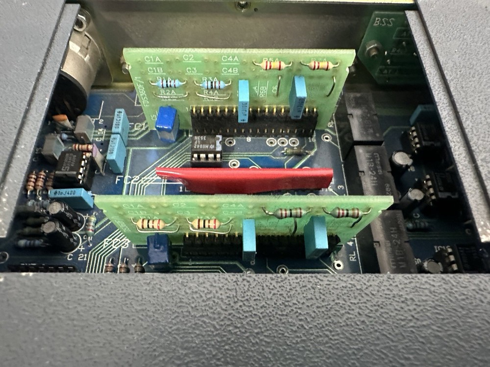 BSS FDS-360 Frequency Dividing System Crossovers - With Two Cards