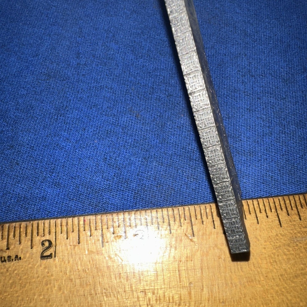 Printing Block ( Background Border Edge ) Thin Line Lead