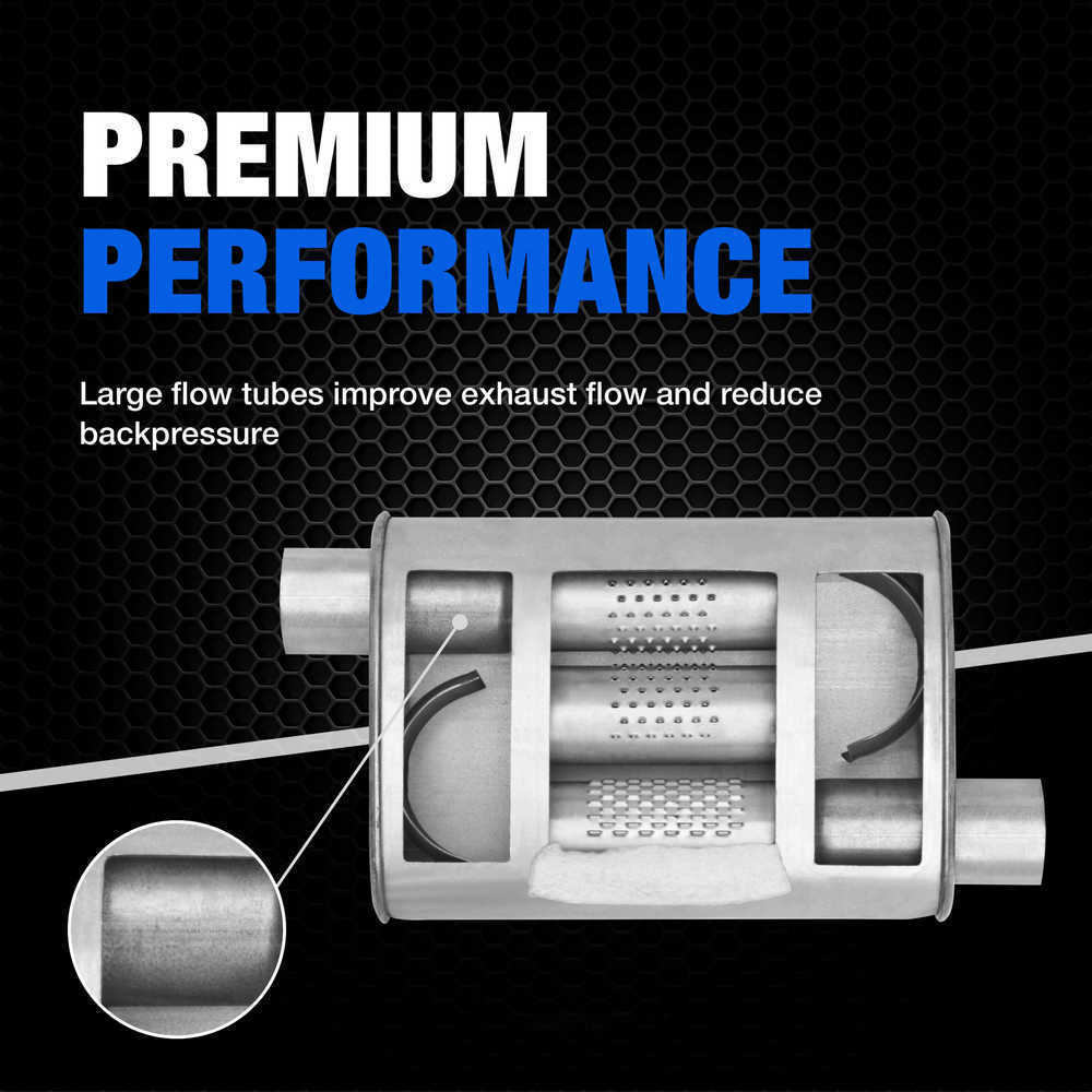 Exhaust Muffler Dynomax 17736