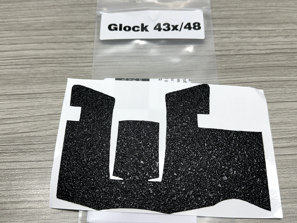Grips for Glock 43X & 48 Rubber Black Texture 385-Rubber