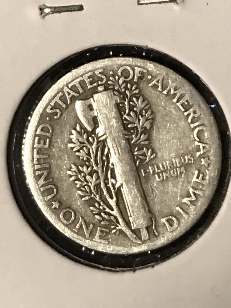 1935 Mercury Dime VG+