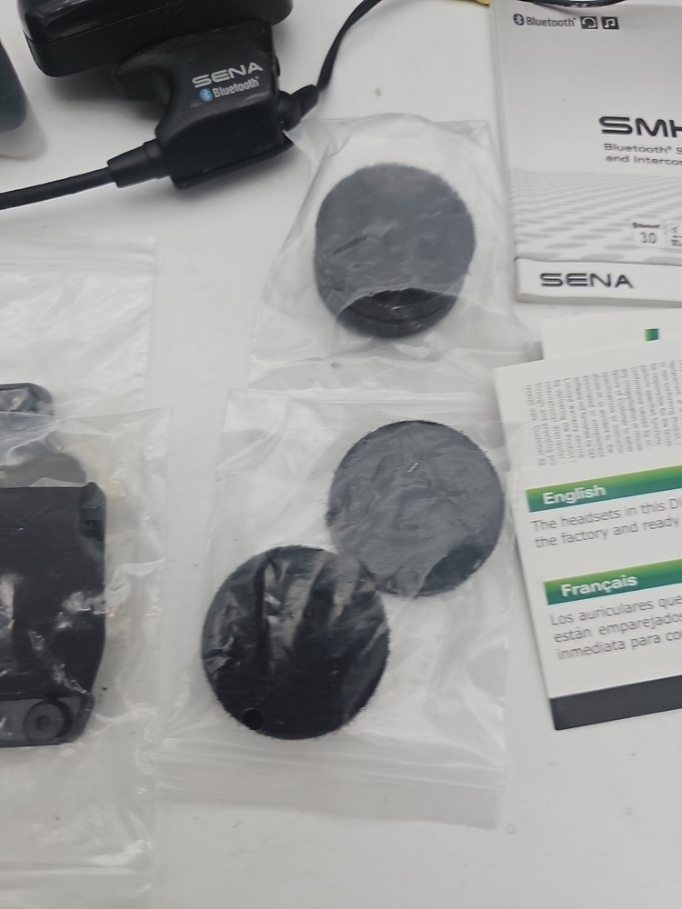 Sena SMH10 Dual Motorcycle Bluetooth Intercom Set Used