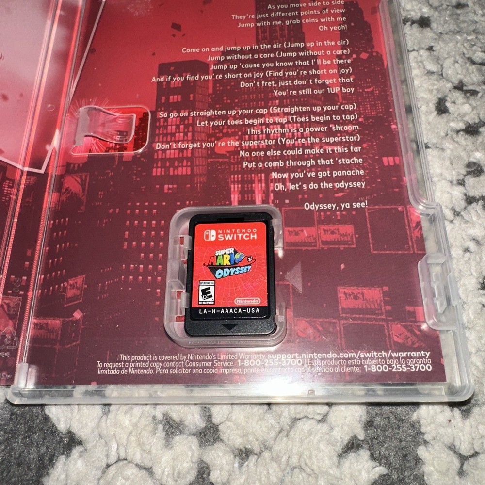 Super Mario Odyssey For Nintendo Switch