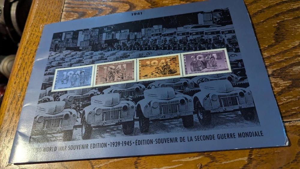 1941 - Canada Second World War souvenir edition