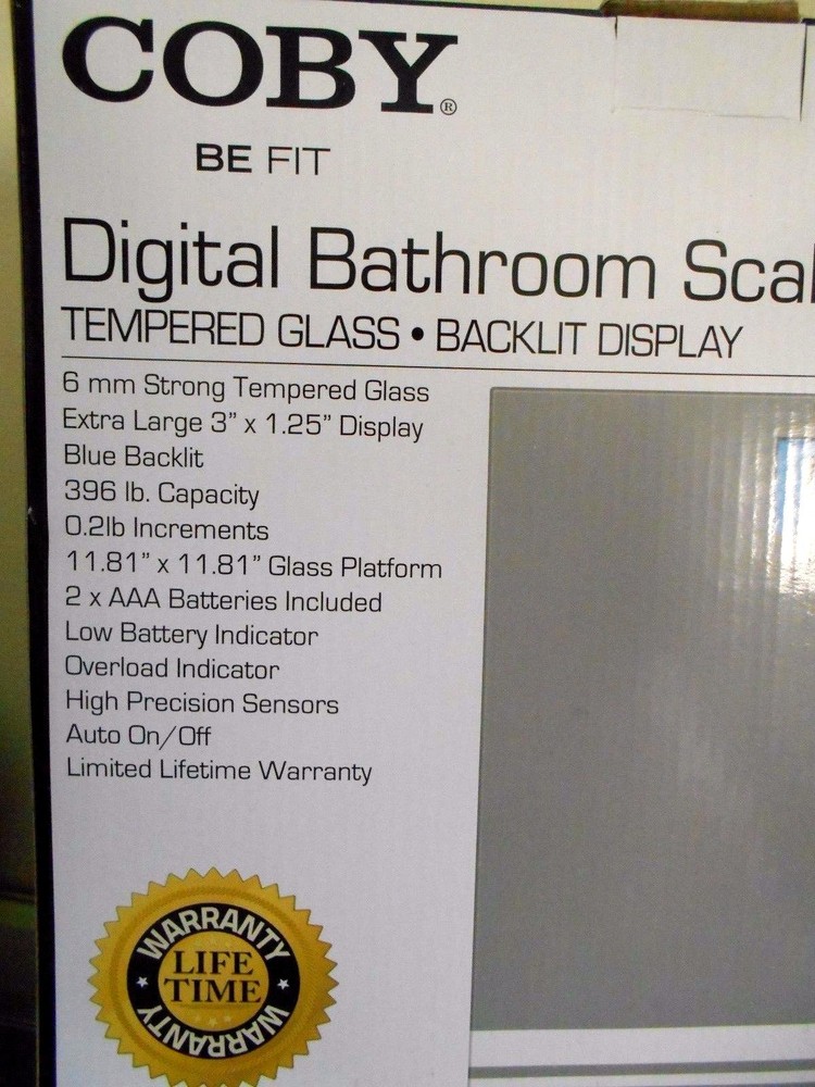 Digital Bathroom Scale by Coby