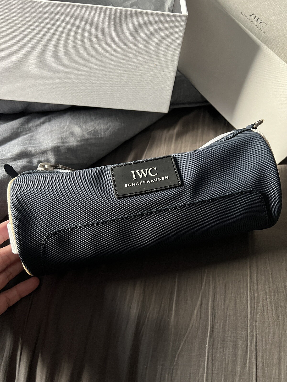 IWC Aquatimer Unisex Blue Dopp / Toiletries Kit VIP Item RARE Collector's NEW!