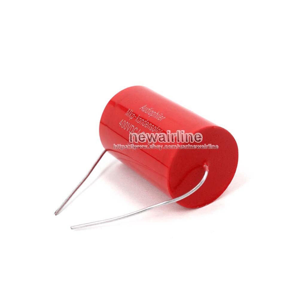 2pcs 400V 3.3uF MKP Crossover Metallized Polypropylene Non-Polarized Capacitor