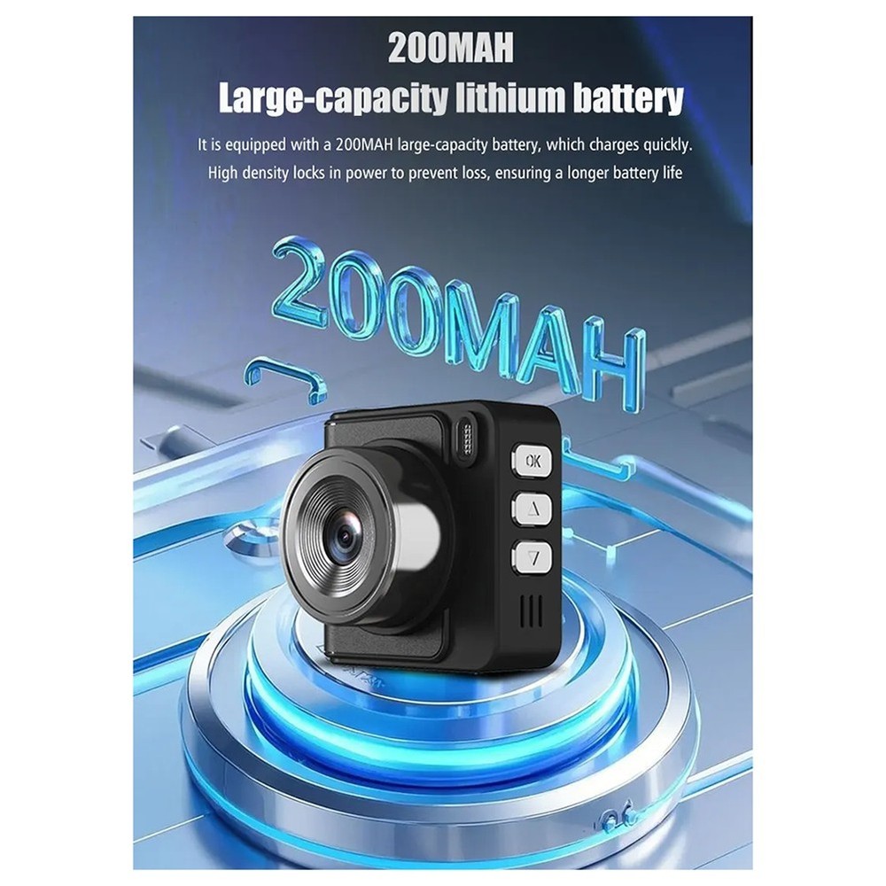 Retro Keychain Camera with Flash Lamp Small Digital Camera for Kids6952